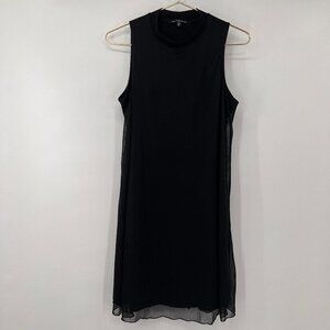 Nik And Nash Sleeveless Black Midi Dress